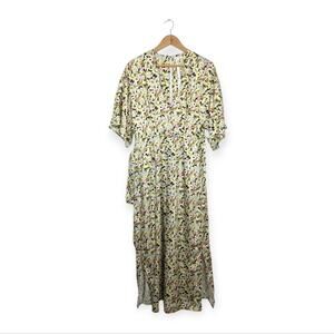 NWT Maisie Green Multicolored Floral Print Jumpsuit